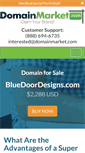 Mobile Screenshot of bluedoordesigns.com